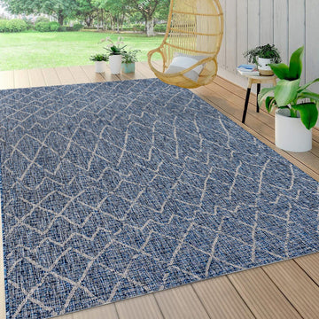 Madaba Moroccan Trellis Indoor/outdoor Area Rug